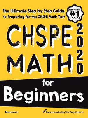cover image of CHSPE Math for Beginners